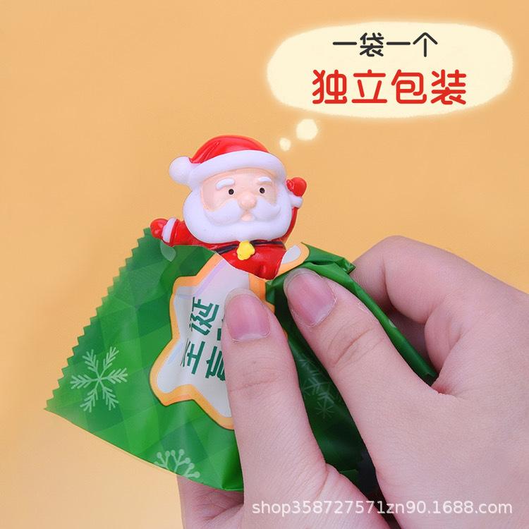 Creative Christmas Blind Box Doll Santa Claus Elk Snow House Christmas Tree Cartoon Model Micro Landscape Ornament Toy