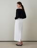 GIEMAR Boat Neck Tee Black Boat Neck Tee Black