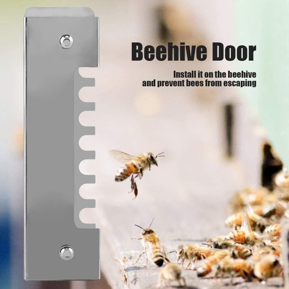 5Pcs Beehive Mouse Guard, Metal Beehive Mouse Guard and Entrance Reducer for 8 or 10 Frame Bee Hive Beekeeping Tool Equipment