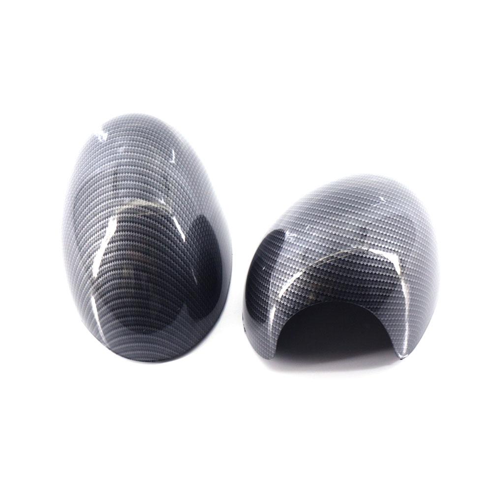 Carbon Fiber Door Side Wing Rearview Mirror Cover Cap Rear View Mirror Cover Replacement For BMW Mini Cooper R55 R56 R57 R58 R59