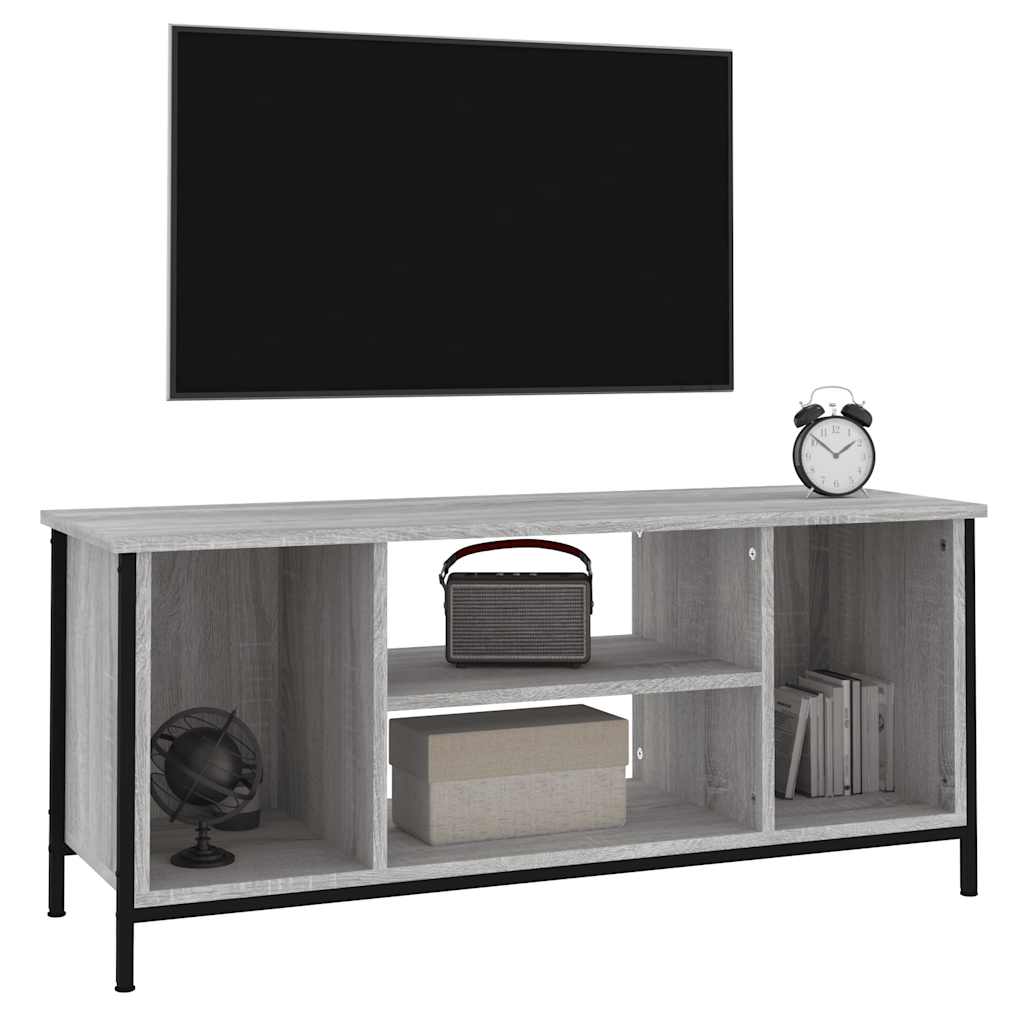 Vidaxl Szafka Pod Telewizor, Szary Dąb Sonoma, 102X35X45 Cm