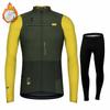 2025 Nový Gobikful - Pánský cyklistický oděvní set, Termovlna Dlouhý vlněný set a Dlouhé kalhoty pro venkovskou jízdu na horském kole