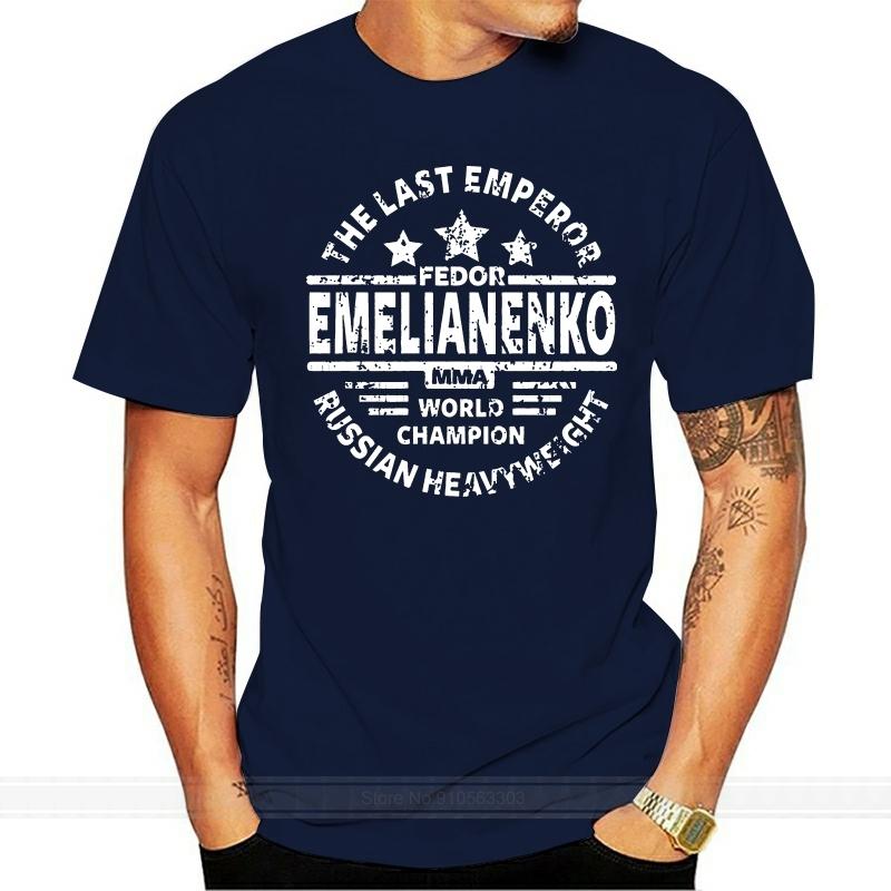 

Unique Men Tshirt Fedor Emelianenko Short Sleeve Cotton Round Neck Big Size T Shirt For Male Shirts 4XL