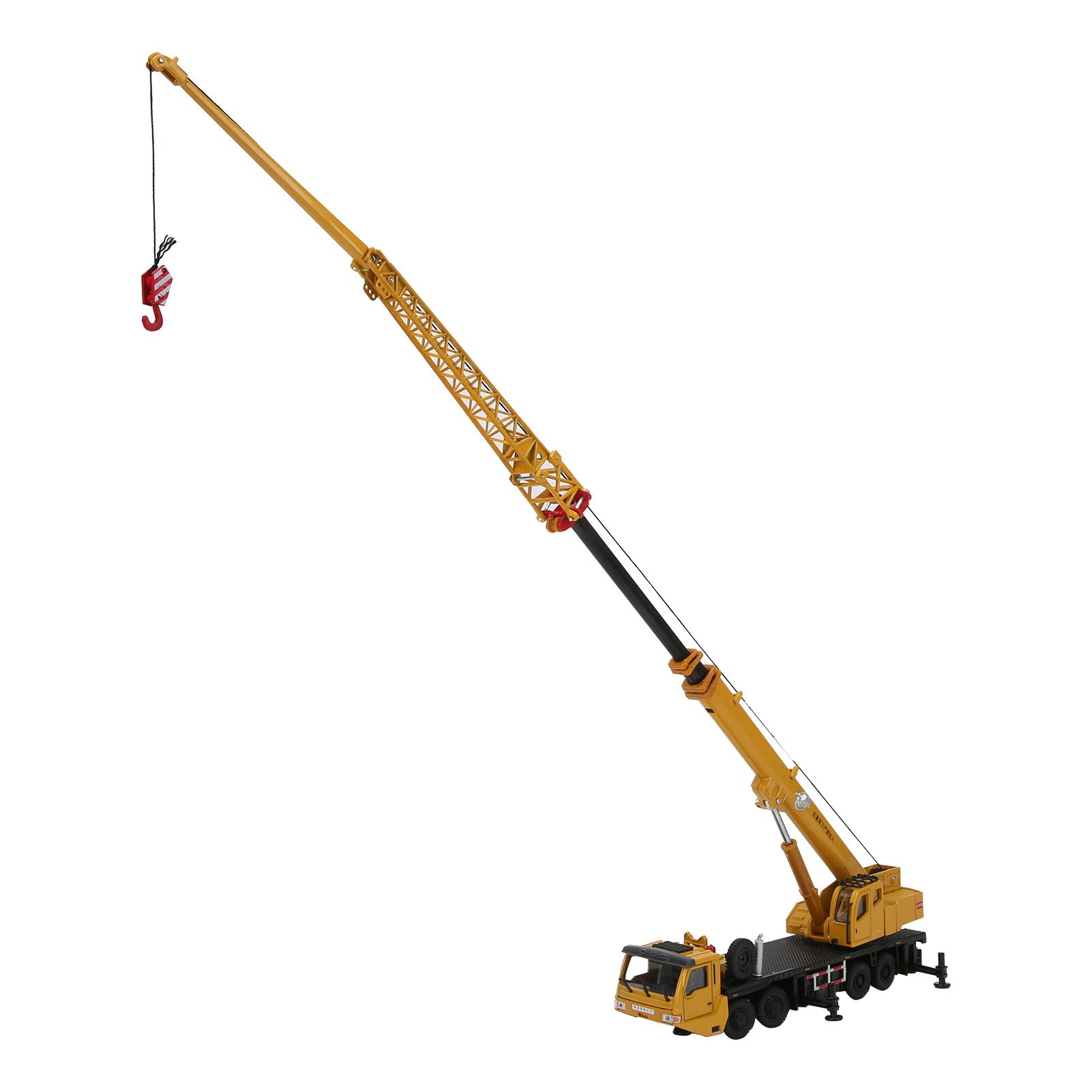 

Литой под давлением 155 масштаб металлический сплав модель автомобиля кран подъемный подъемник подъемник машина грузовик для ребенка