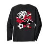 Dalmatian Dog Trinidad and Tobago Soccer Fan Jersey Long Sleeve T-Shirt