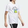 Adidas Originals Clover Fun Logo Print Sports Short Sleeve T-Shirt Men Tops White DT8111