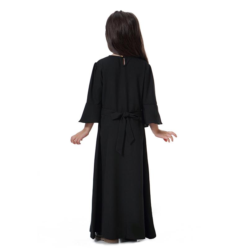 Sudore Musulmane Ragazze Vestire Bambini Kimono IslamicO Abbigliamento  Dubai A-line Vestido Kaftan Abiti a maniche lunghe acquista in modo  economico — spedizione gratuita, recensioni reali con foto — Joom