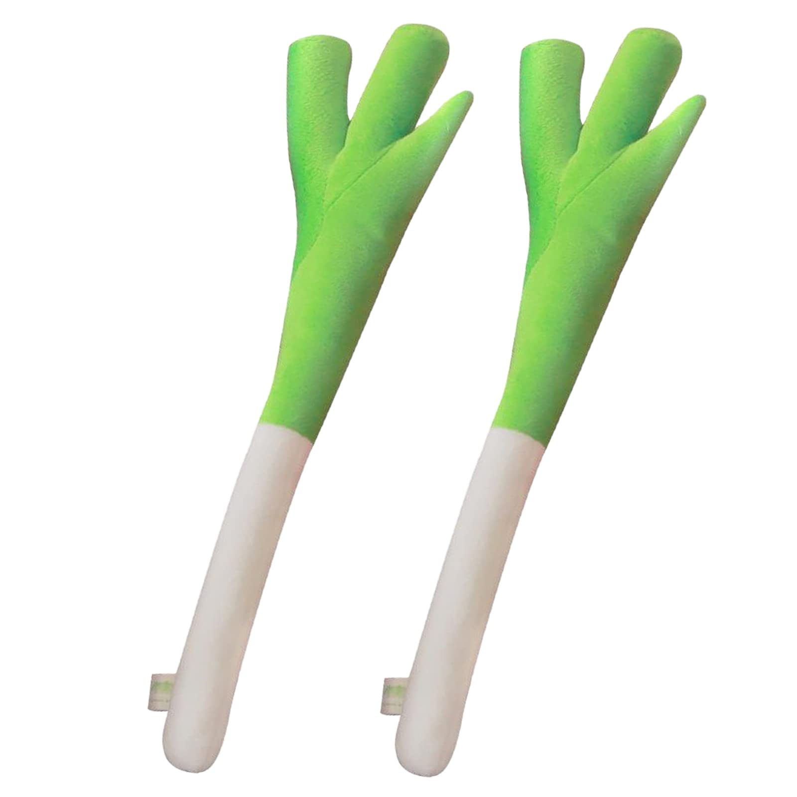 TOMMYFIELD Leek Vegetable Plush Hatsune Miku Cosplay Goods Cushion, Toy, (2 pieces)