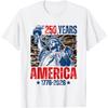 250 Years America 1776-2026 Statue of Liberty Proud USA Flag T-Shirt