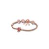 Pandora Rose gold Galaxy Love alloy, gold-plated, silver-plated bracelet for women B801392
