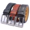 Pin Buckle Men'S Belt Casual Business Pu Japanese Buckle Belt Single Circle Belt Support