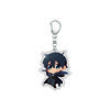 55MM Anime Sword Art Online Keychain Alice Synthesis Kirigaya Kazuto Yuuki Asuna Key Chain Acrylic Model Plate Christmas Gifts