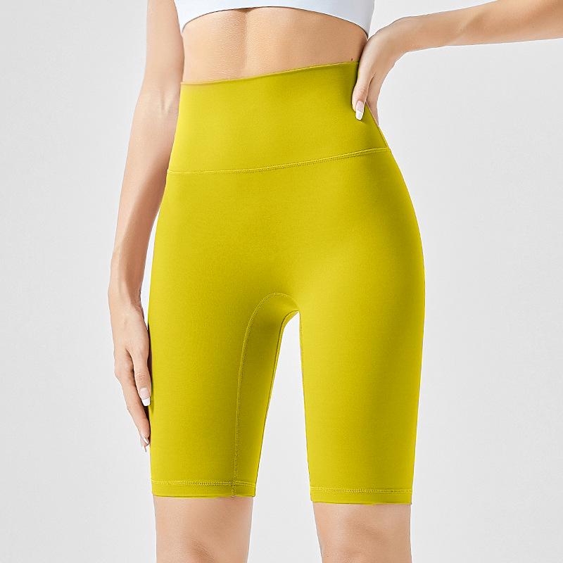 High Waist Quick-Dry Yoga Shorts - Women's Summer Cycling & Fitness Wear