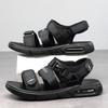 2025 summer new men's mesh breathable beach shoes air cushion sole sandals youth trend casual sandals 8859