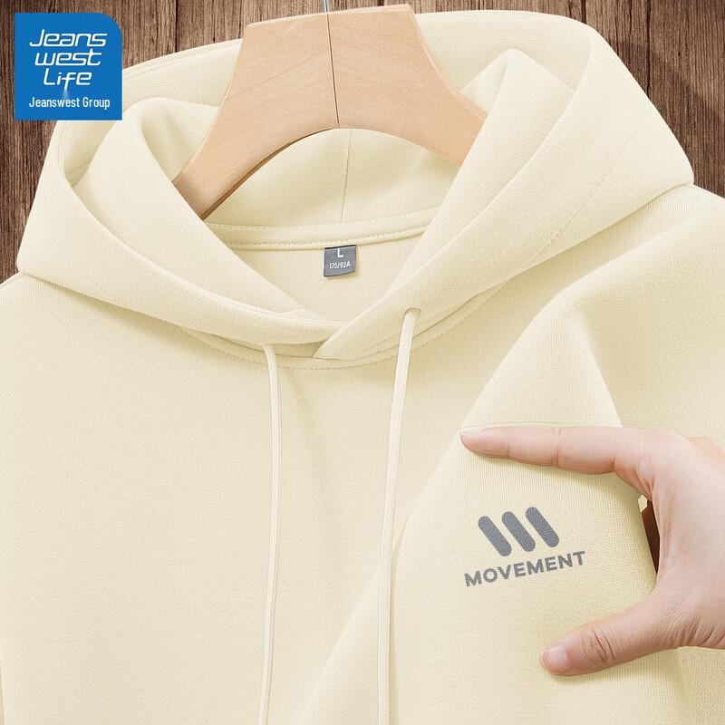 

Jeanswest Life Men s Graphic Loose Fit Hooded Sweatshirt 3XL