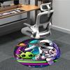 1pc Astronaut Alien Office Round Area Rug, Under Office Chairs Bedroom Living Room Home Decor, Room Deco