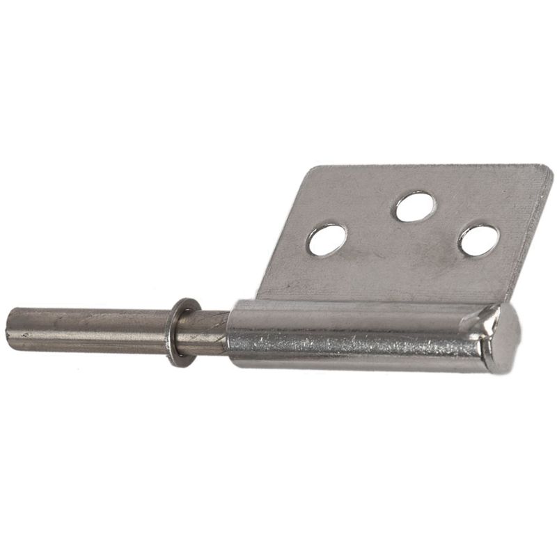 A84X-3 Inch Silver Tone Stainless Steel 360 Degree Rotating Window Door Flag Hinge 10 Pieces