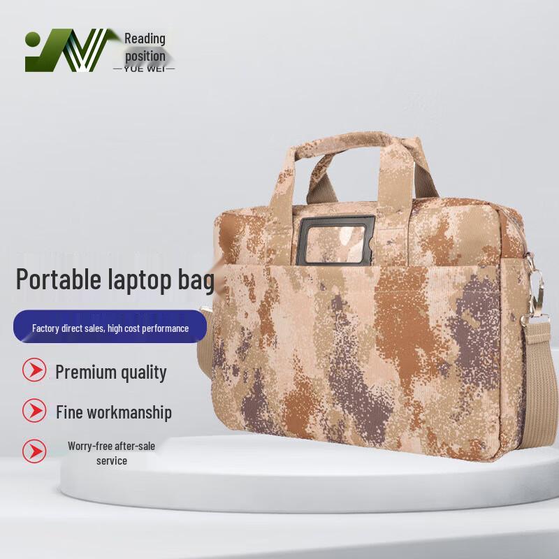 Camouflage Multi-function Laptop Briefcase