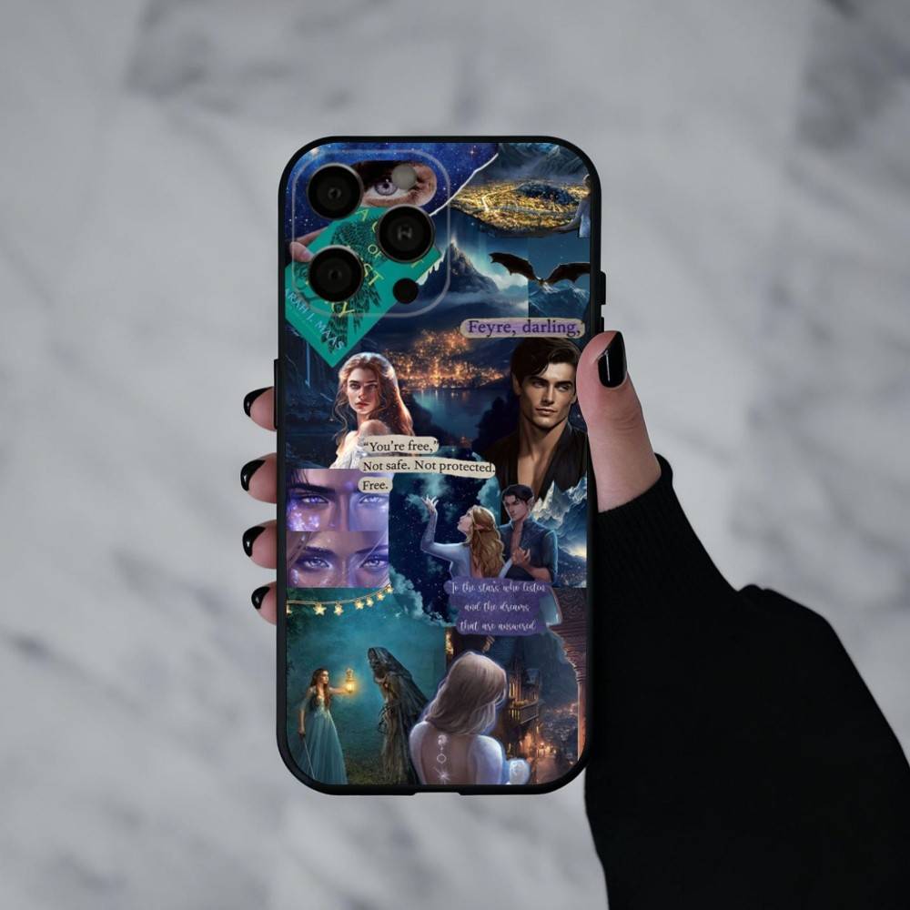 A-Acotar A Court of Mist and F-Fury Phone Case Silicone Soft For IPhone 17pro 16 15 14 13 12 11 X XR Plus Pro Max Plus