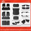 TPE Floor Mats for Tesla Model 3/Y: Fully Enclosed, Refreshing Car Accessories