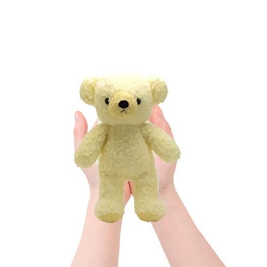 Doshin Made-in-Japan Teddy Bear ~ Made in Japan from start to finish ~ (Includes insect repellent and dehumidifying sheet) [Fluffy Bear NEW] [S: 21cm
