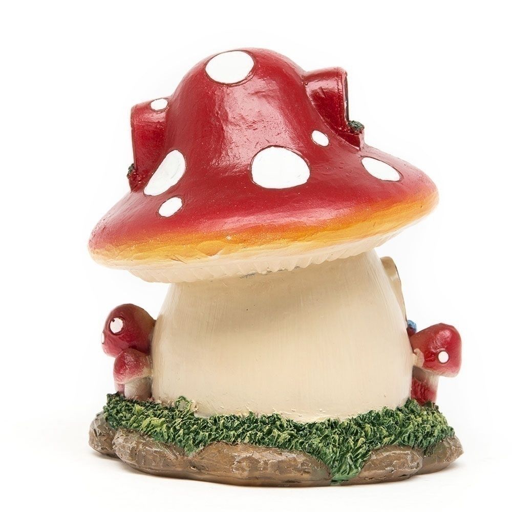 Home Garden Ornament Flower Desktop Decor Dollhouse Accessory Figurines Miniatures Mushroom House