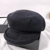 New Fashion Beret Hat Women Vintage Newsboy Cap With Short Brim Painter'S Artist Octagonal Hat For Autumn/Winter New