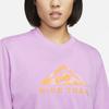 Nike Dri Fit T Shirt Women's Rush Purple Red DX7897-532