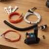 Kit de Ignição de Reposição Moldura Cromada Iniciador de Fogo para Churrasqueira a Gás Conector Colorido Eletrônico