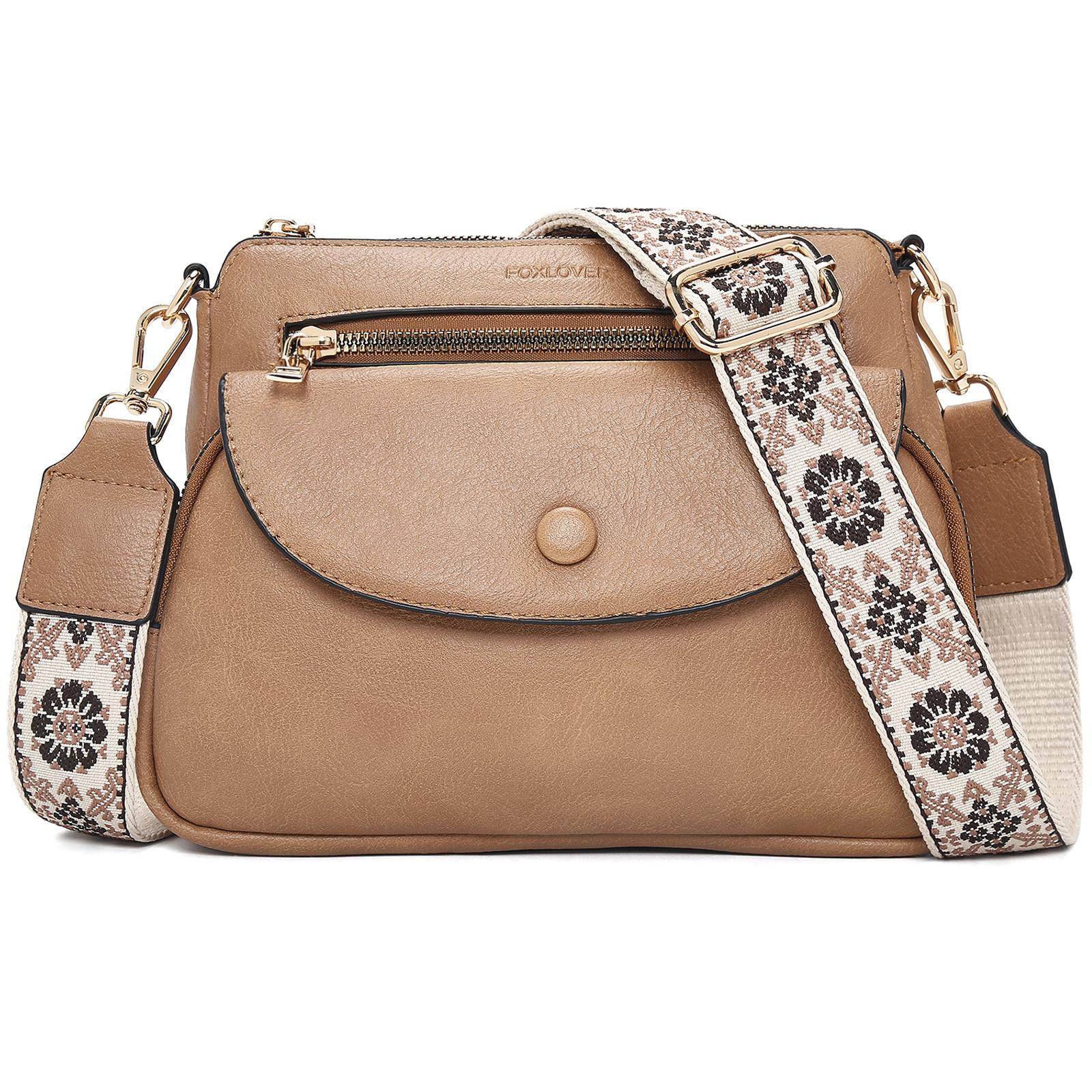 

FOXER Brand Retro Women s Crossbody Bag PU Leather 2026 New Female Shoulder Bag Simple Sport Bag Casual Messenger Purse