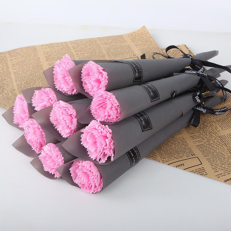 Jikonai Soap Bouquet Bright Single Rose Company Event Shopping Mall Opening Street Sweeping Ceremony