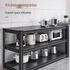 3-Tier Carbon Steel Kitchen Storage Rack