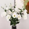 Platycodon Flower Artificial Balloon Flower Lisianthus Real Touch Faux Balloon Branch Artificial Handmade