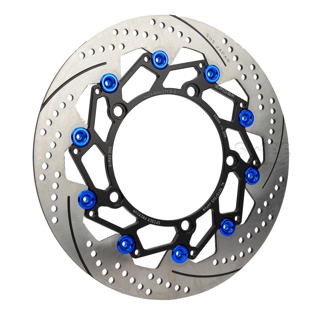 Motorcycle modification brake disc 300MM floating disc modification radiation adapter code FOR YAMAHA XMAX300 XMAX 300 CNC