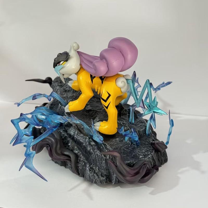 Anime  Raikou Battle Ver. PVC Action Figure Game Statue Collectible Model Kids Toys Doll Gifts 12cm