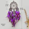 Vintage Blue Feathers Dream Catcher Wall Hanging Bedroom Pendants Home Decorations  Handmade Wind Chimes for Holiday Gifts