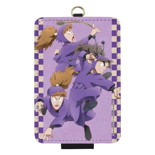 

Gourmandies Nintama Rantaro the Movie IC Card Case Nintama Rantaro the Movie IC Card Case Raizo Fuwa, Saburo Hachiya, and Yazaemon Takeya BNR-02G