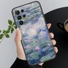 Claude Monet Garden Lotus Phone Case For Samsung Galaxy A52S A04S A21S A33 A23 A13 A14 A32 A52 A53 A54 A51 A71 M51