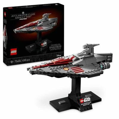 LEGO Transport D'assaut Acclamator Model Kit 450 Pieces Silver