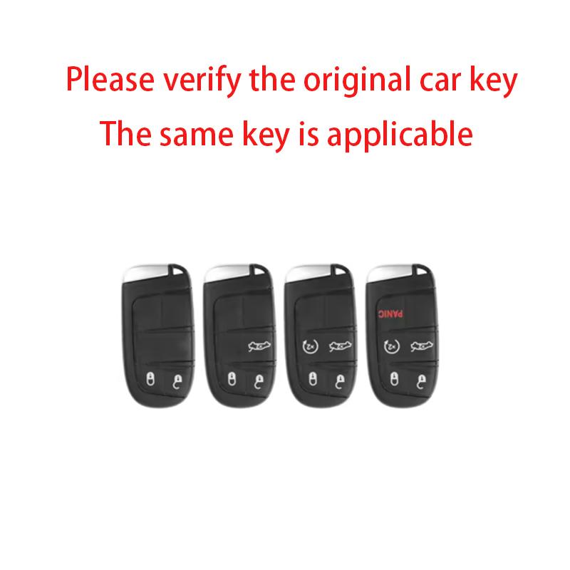 Metal Car Smart Key Case Cover Remote Control Protection Keyless Holder Fob Shell For Fiat Freemont Toro 500L 500X 2016-2018