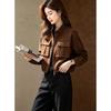 D.F.DEAR American Retro Relaxed Short Stand Collar Jacket