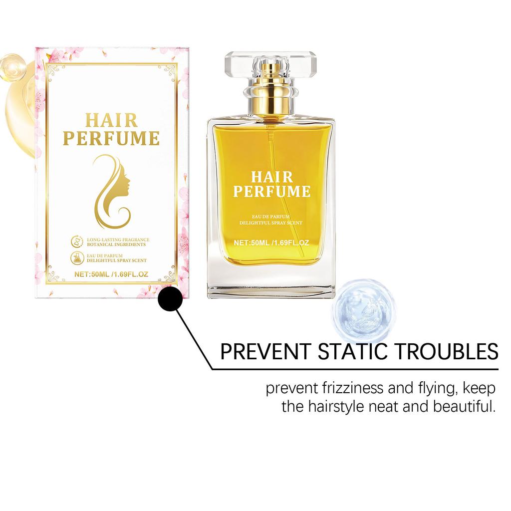 Floral-Scented Hair Spray With Gentle Moisturizing Properties Perfect For Moisturizing And Hydrating Hair For Daily Care,50ML