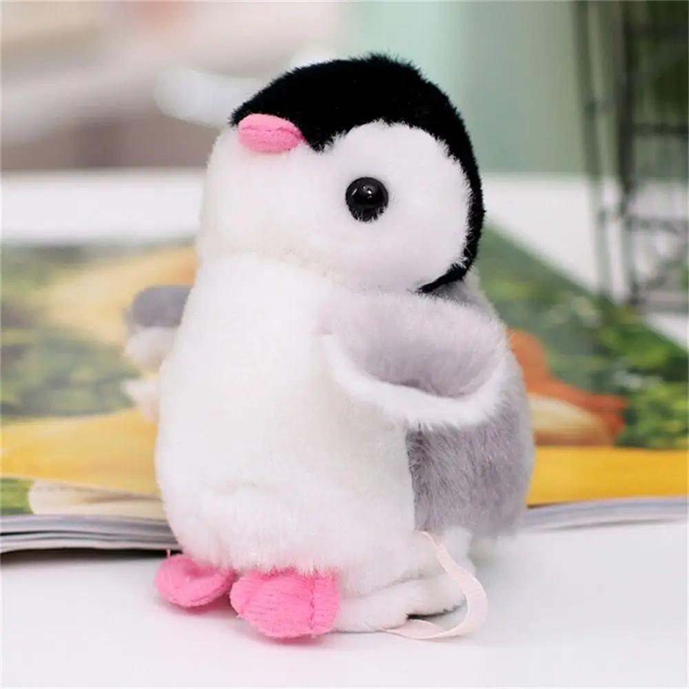 Stuffed Animals Magnetic Shoulder Plush Panda Tiger Clip on Shoulder Plush Doll Raccoon Decorative Animal Plush Toy Boys Girls