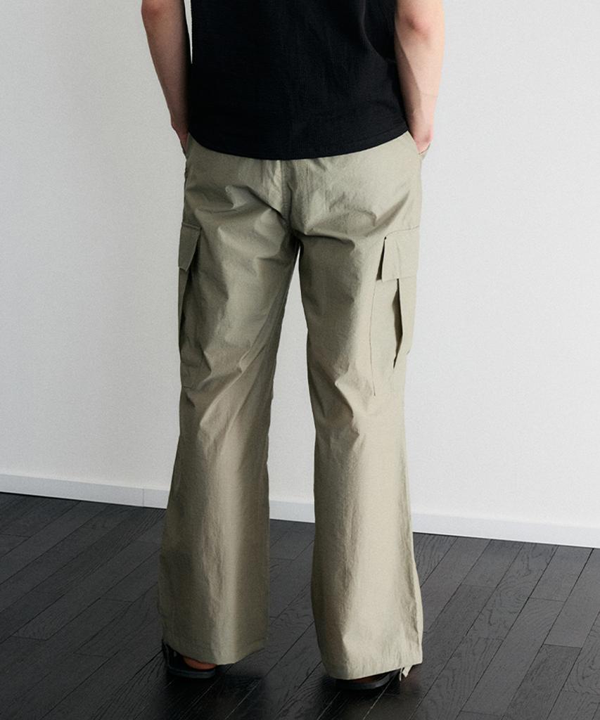 Le Mad Parachute Cargo Pants - Light Khaki