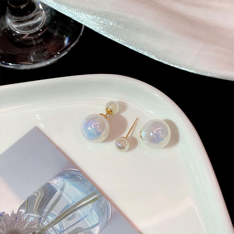 Mermaid Fantasy Pearl Earrings: Two-Wear, High-End Light Luxury Design