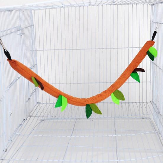 5Pcs/Set Pet Hamster Squirrel Warm Ropeway Hammock Hanging Swing Cage Bed Nest