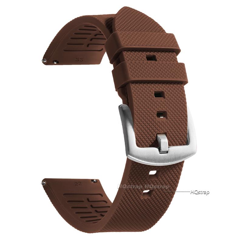 20mm 22mm Rubber Strap High Quality Silicone Watch Band for Omega Soft Sport Belt Waterproof Wristband Quick Release Bracelet