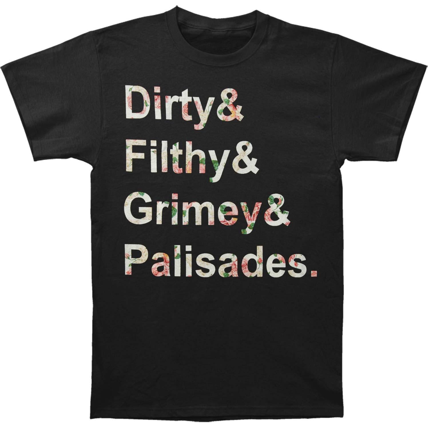 Men s Palisades Floral T-shirt X-Large Black 3XL