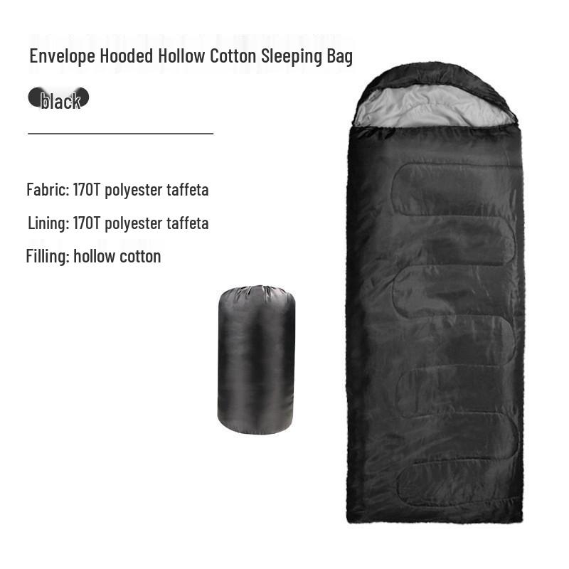 Two-in-One Winter Outdoor Camping & Travel Sleeping Bag: Dirt-Proof and Versatile for Adults