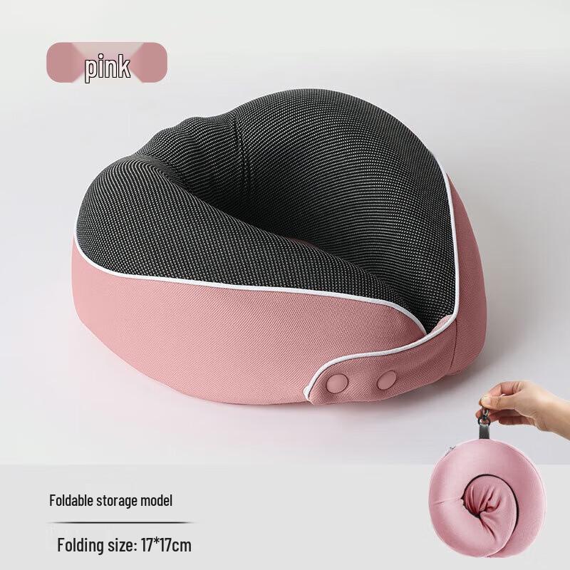 YIXI Memory Foam U-shaped Travel Neck Pillow